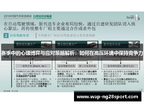 赛季中的心理博弈与应对策略解析：如何在高压环境中保持竞争力