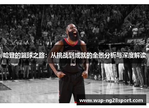 哈登的篮球之路：从挑战到成就的全景分析与深度解读