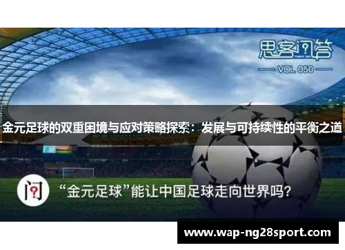 金元足球的双重困境与应对策略探索：发展与可持续性的平衡之道